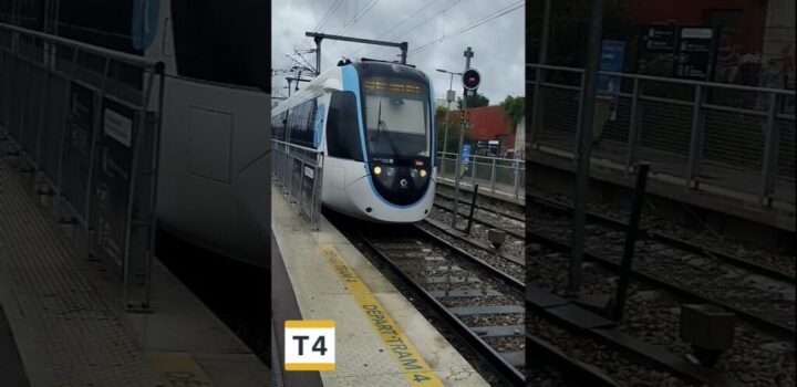 , Bondy,tram train T4 / citadis dualis a Bondy