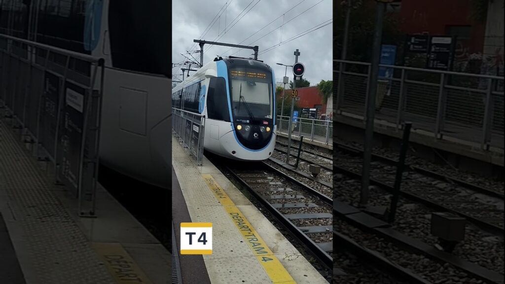 , Bondy,tram train T4 / citadis dualis a Bondy