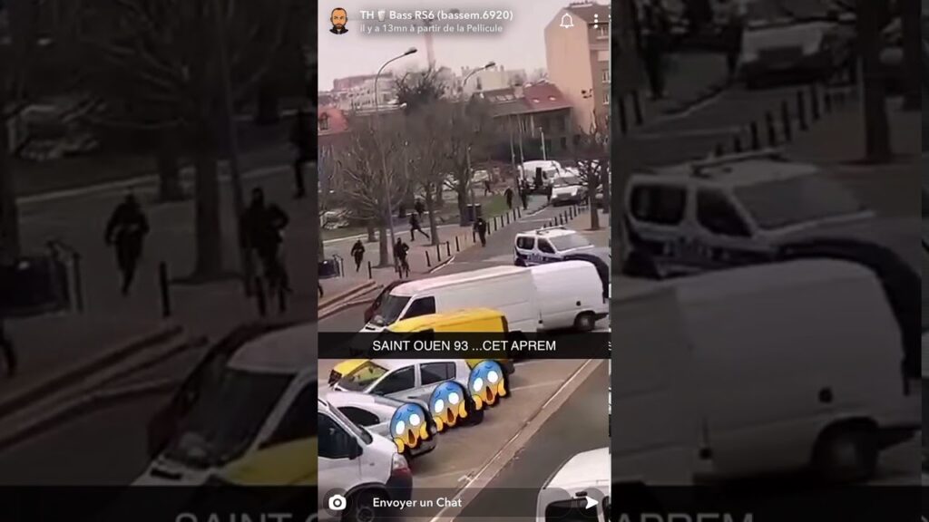 , (Saint-Ouen-sur-Seine): GROSSE GROSSE DESCENTE DE POLICE À SAINT-OUEN SUR LE TERRAIN À LA TOUR DU M
