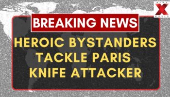 , (Aubervilliers): Paris Knife Attack: Brave Bystanders Stop Armed Suspect
