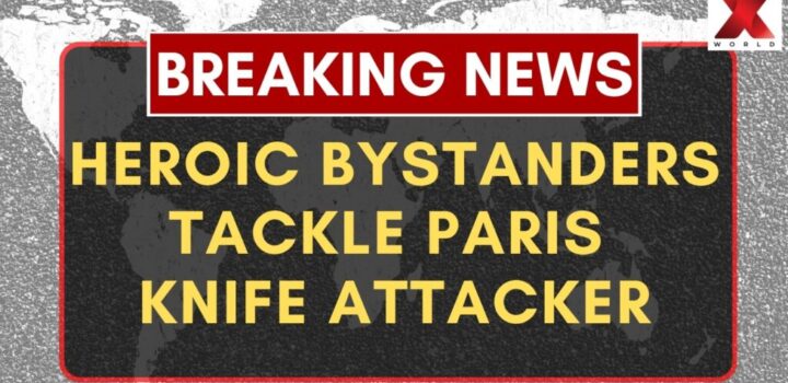 , (Aubervilliers): Paris Knife Attack: Brave Bystanders Stop Armed Suspect