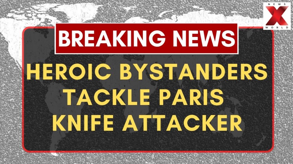 , (Aubervilliers): Paris Knife Attack: Brave Bystanders Stop Armed Suspect