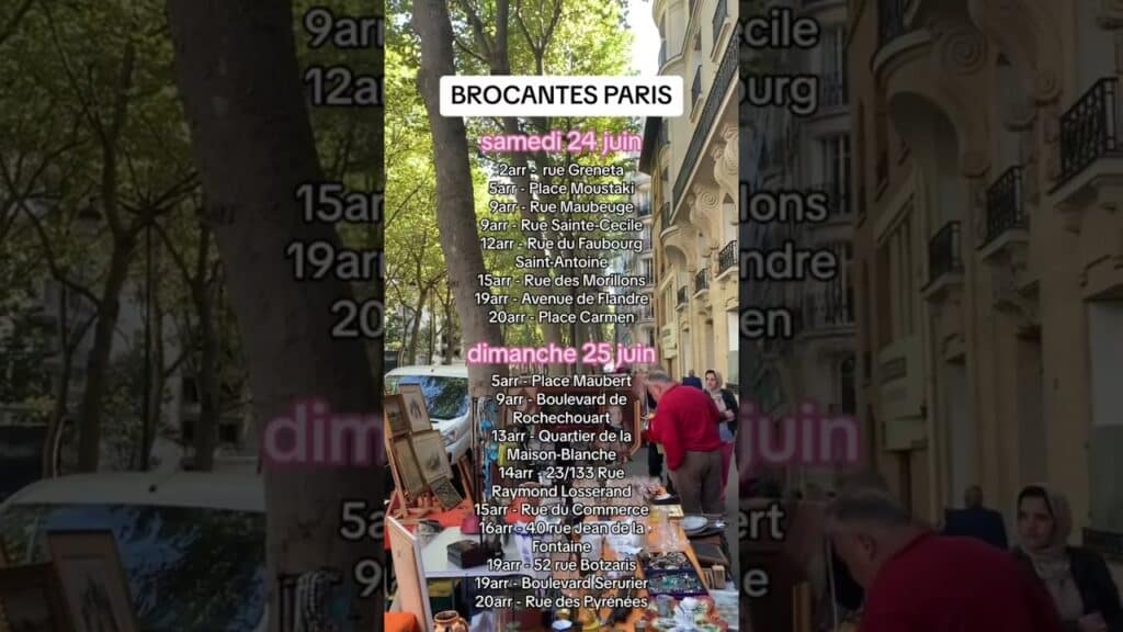 , Clichy 92,Les meilleures brocantes de ce week-end ☀️ #mode #bonplan #brocante #paris