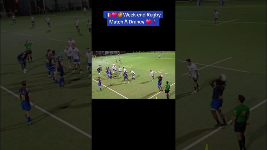 , Drancy,🇨🇵♥️🏉 WEEK-END Match Rugby À Drancy ♥️🗼
